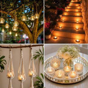 25 Garden Decor Ideas With Tea Lights for Magical Evenings