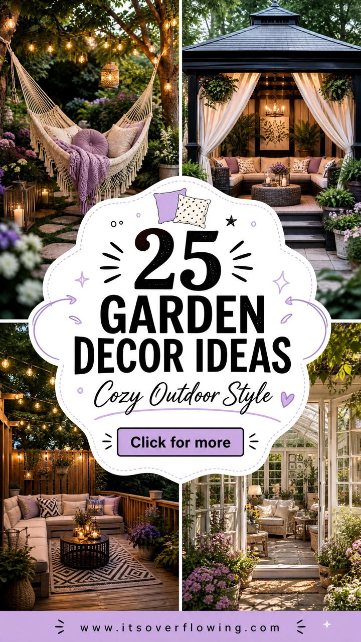 25 Garden Decor Ideas With Throw Pillows for Cozy Outdoor Style - 25 Garden Decor Ideas With Throw Pillows for Cozy Outdoor Style
