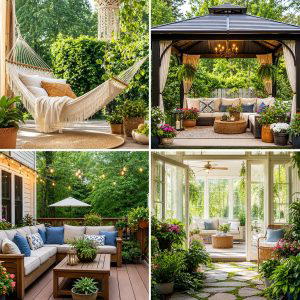 25 Garden Decor Ideas With Throw Pillows for Cozy Outdoor Style