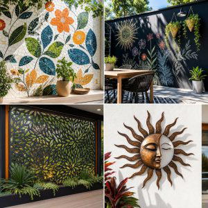 25 Garden Decor Ideas With Wall Art for Fresh Outdoor Style