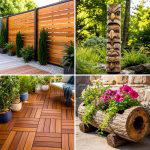 25 Garden Decor Ideas With Wood Art for Rustic Style