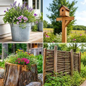 25 Garden Decor Ideas for Rustic Gardens With Natural Charm