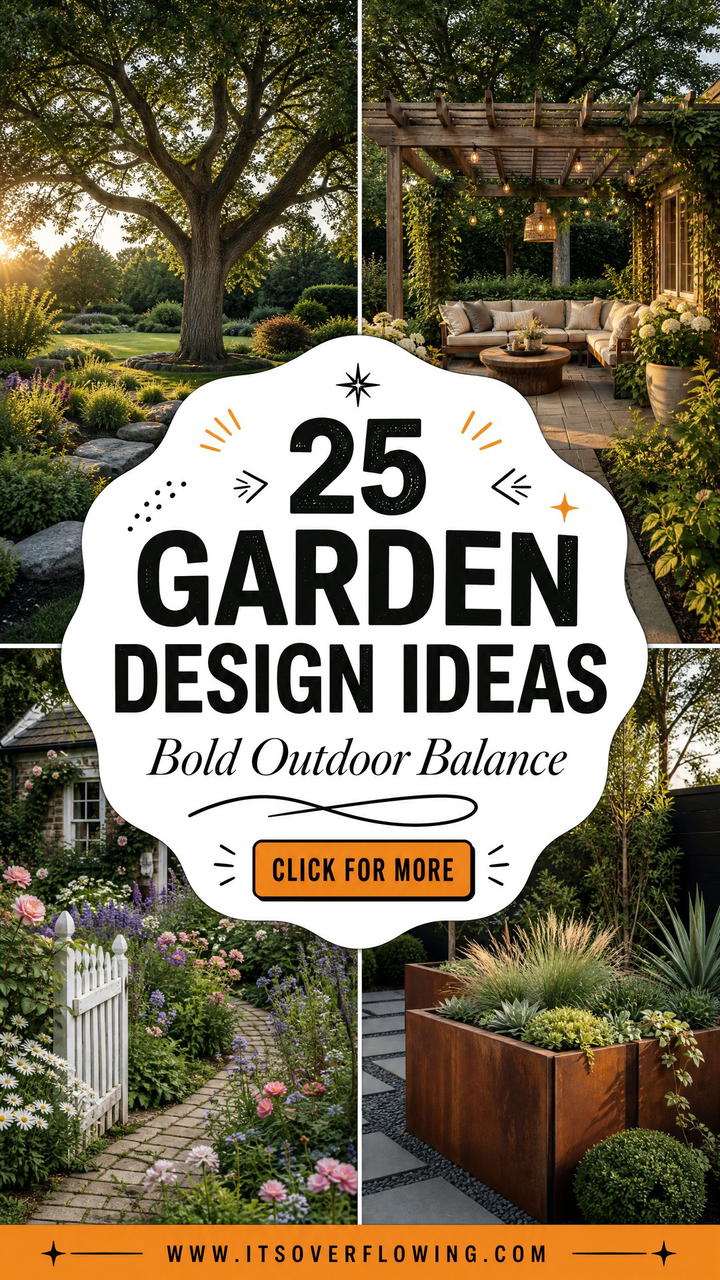 25 Garden Design Ideas With Asymmetry for Bold Outdoor Style - 25 Garden Design Ideas With Asymmetry for Bold Outdoor Style
