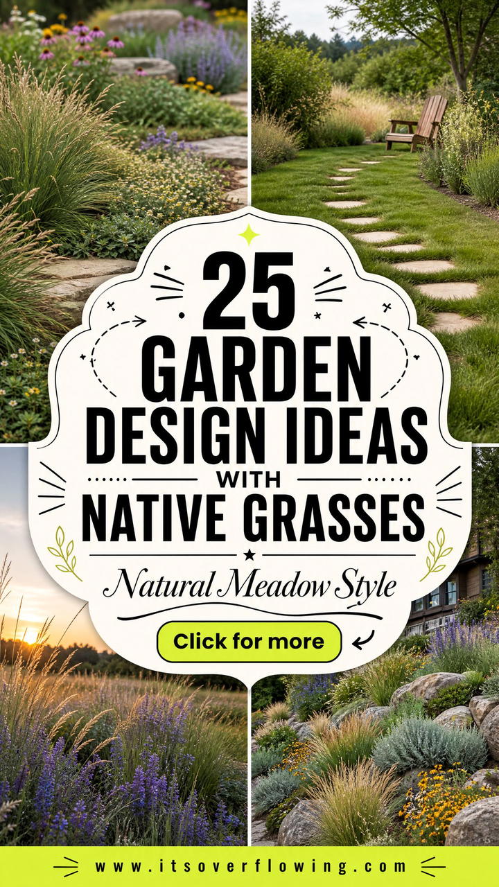25 Garden Design Ideas With Native Grasses for Natural Style - 25 Garden Design Ideas With Native Grasses for Natural Style