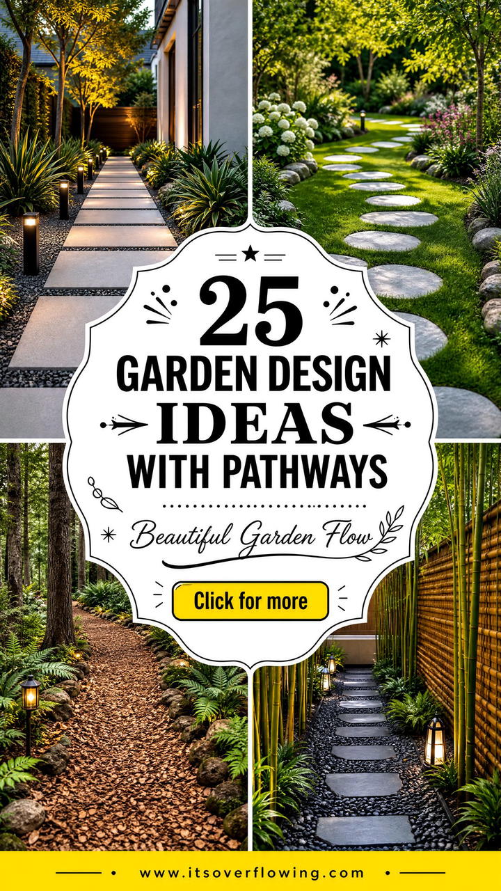 25 Garden Design Ideas With Pathways for Beautiful Garden Flow - 25 Garden Design Ideas With Pathways for Beautiful Garden Flow