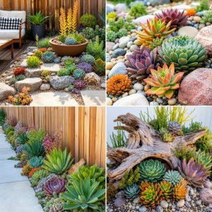 25 Garden Design Ideas With Succulent Beds for Low-Care Style