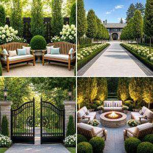 25 Garden Design Ideas With Symmetry for Elegant Outdoor Spaces