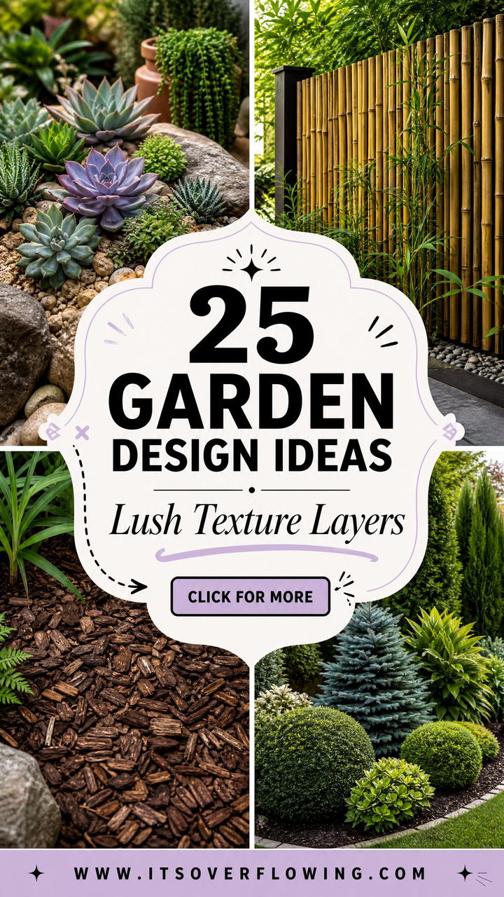 25 Garden Design Ideas With Texture for a Lush Yard Look - 25 Garden Design Ideas With Texture for a Lush Yard Look