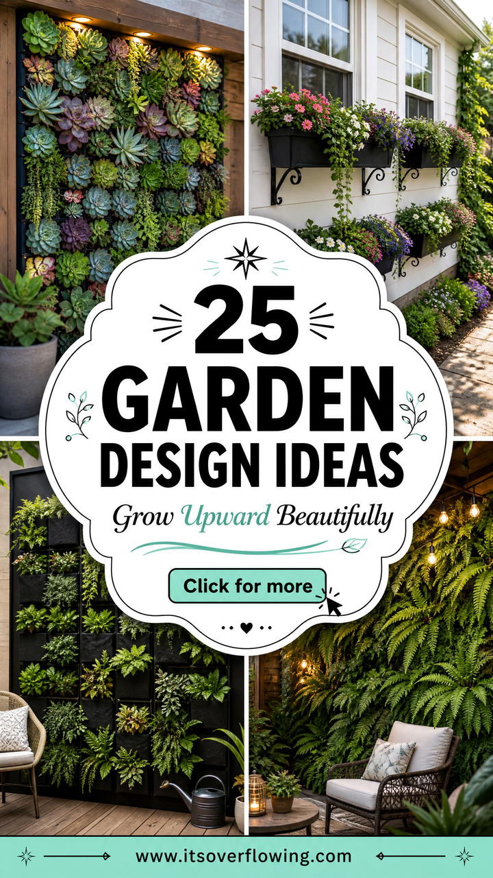 25 Garden Design Ideas With Vertical Gardens for Small Yards - 25 Garden Design Ideas With Vertical Gardens for Small Yards