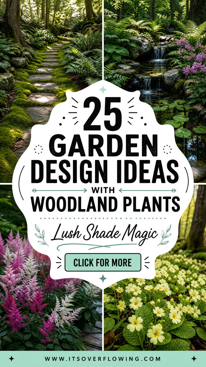 25 Garden Design Ideas With Woodland Plants for Lush Shade - 25 Garden Design Ideas With Woodland Plants for Lush Shade