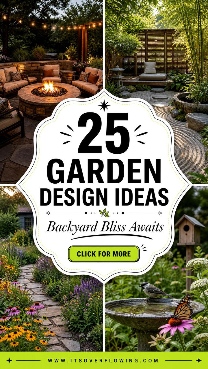 25 Garden Design Ideas for Backyard Spaces Youll Love - 25 Garden Design Ideas for Backyard Spaces You’ll Love