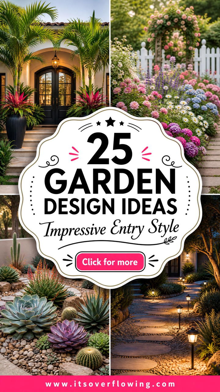 25 Garden Design Ideas for Entryways That Impress Guests - 25 Garden Design Ideas for Entryways That Impress Guests
