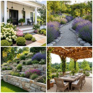 25 Garden Design Ideas for Farmhouse Landscapes With Rustic Charm