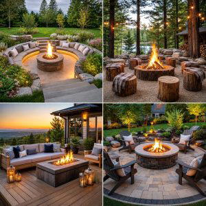25 Garden Design Ideas for Fire Pit Corners for Cozy Nights