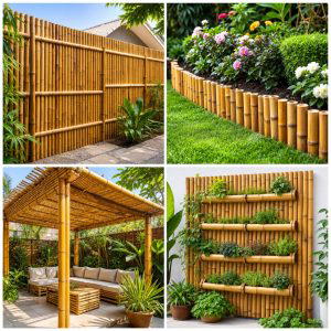 25 Garden Ideas With Bamboo Projects for Natural Style