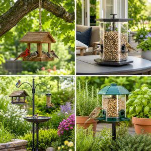 25 Garden Ideas With Bird Feeders for a Lively Backyard
