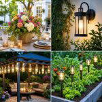 25 Garden Ideas With Bottle Lights for Magical Evenings