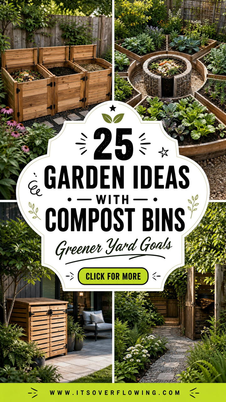 25 Garden Ideas With Compost Bins for a Greener Yard - 25 Garden Ideas With Compost Bins for a Greener Yard
