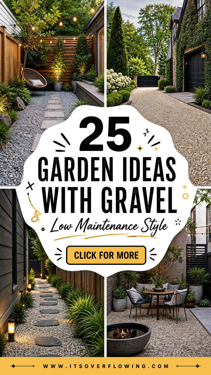 25 Garden Ideas With Gravel for Low-Maintenance Outdoor Style - 25 Garden Ideas With Gravel for Low-Maintenance Outdoor Style
