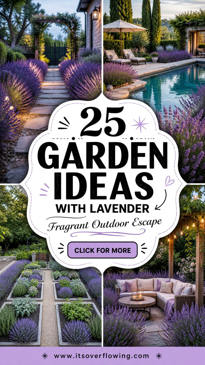 25 Garden Ideas With Lavender for a Fragrant Outdoor Escape - 25 Garden Ideas With Lavender for a Fragrant Outdoor Escape