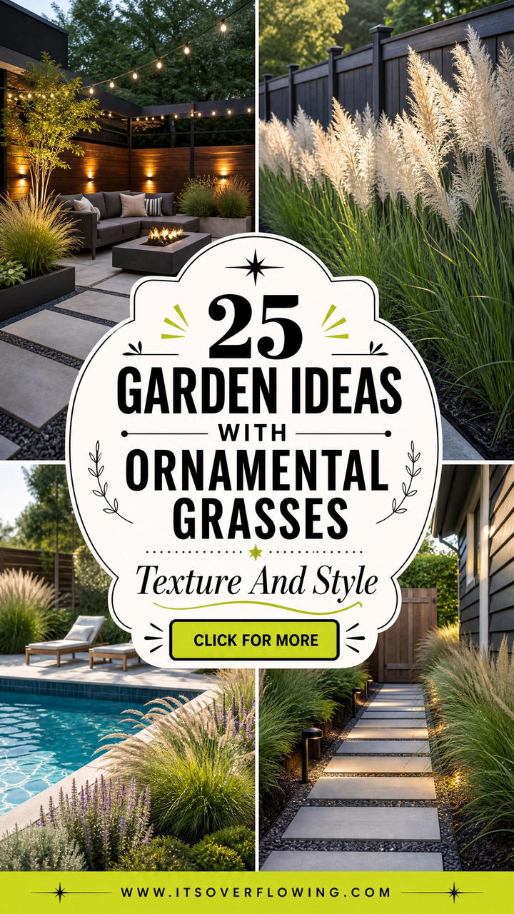 25 Garden Ideas With Ornamental Grasses for Texture and Style - 25 Garden Ideas With Ornamental Grasses for Texture and Style