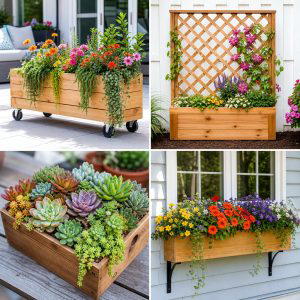 25 Garden Ideas With Planter Boxes for a Fresh Outdoor Look