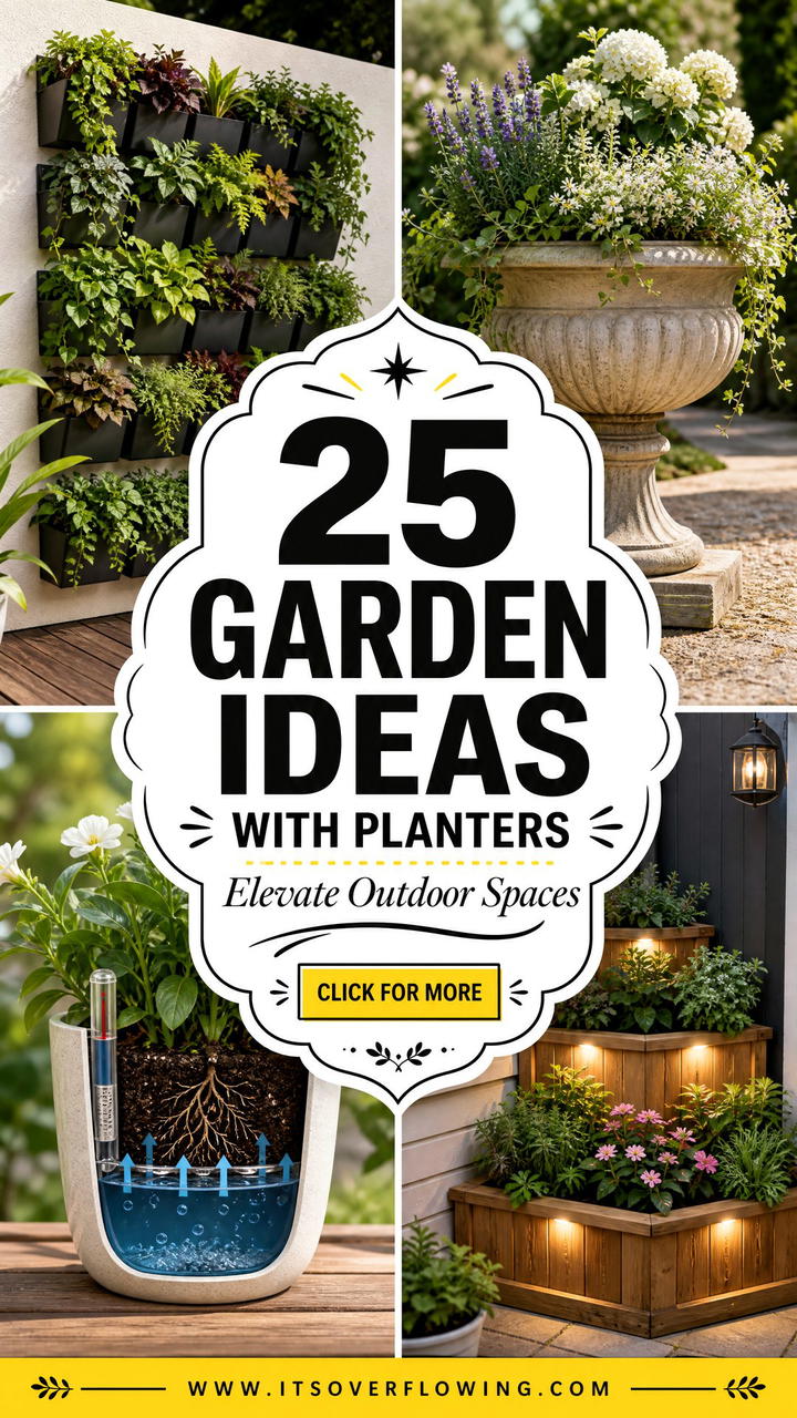 25 Garden Ideas With Planters to Elevate Any Outdoor Space - 25 Garden Ideas With Planters to Elevate Any Outdoor Space