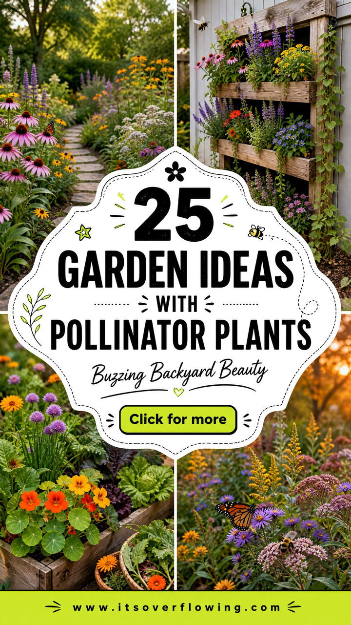 25 Garden Ideas With Pollinator Plants for a Buzzing Backyard - 25 Garden Ideas With Pollinator Plants for a Buzzing Backyard