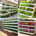 25 Garden Ideas With Rain Gutters for Clever Planting
