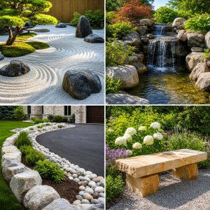 25 Garden Ideas With Rocks for Natural Outdoor Style