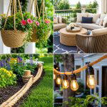 25 Garden Ideas With Rope Projects For Rustic Charm Today