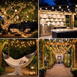 25 Garden Ideas With String Lights for Magical Evenings