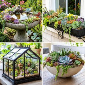 25 Garden Ideas With Succulents for Low-Maintenance Style