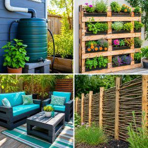 25 Garden Ideas With Sustainable Materials Youll Love