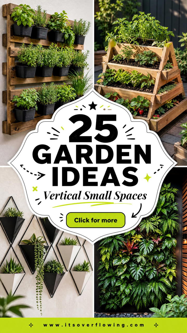 25 Garden Ideas With Vertical Gardens For Small Spaces - 25 Garden Ideas With Vertical Gardens For Small Spaces