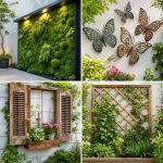 25 Garden Ideas With Wall Decor to Transform Your Space