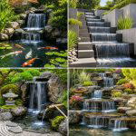 25 Garden Ideas With Waterfall Features for Relaxing Style