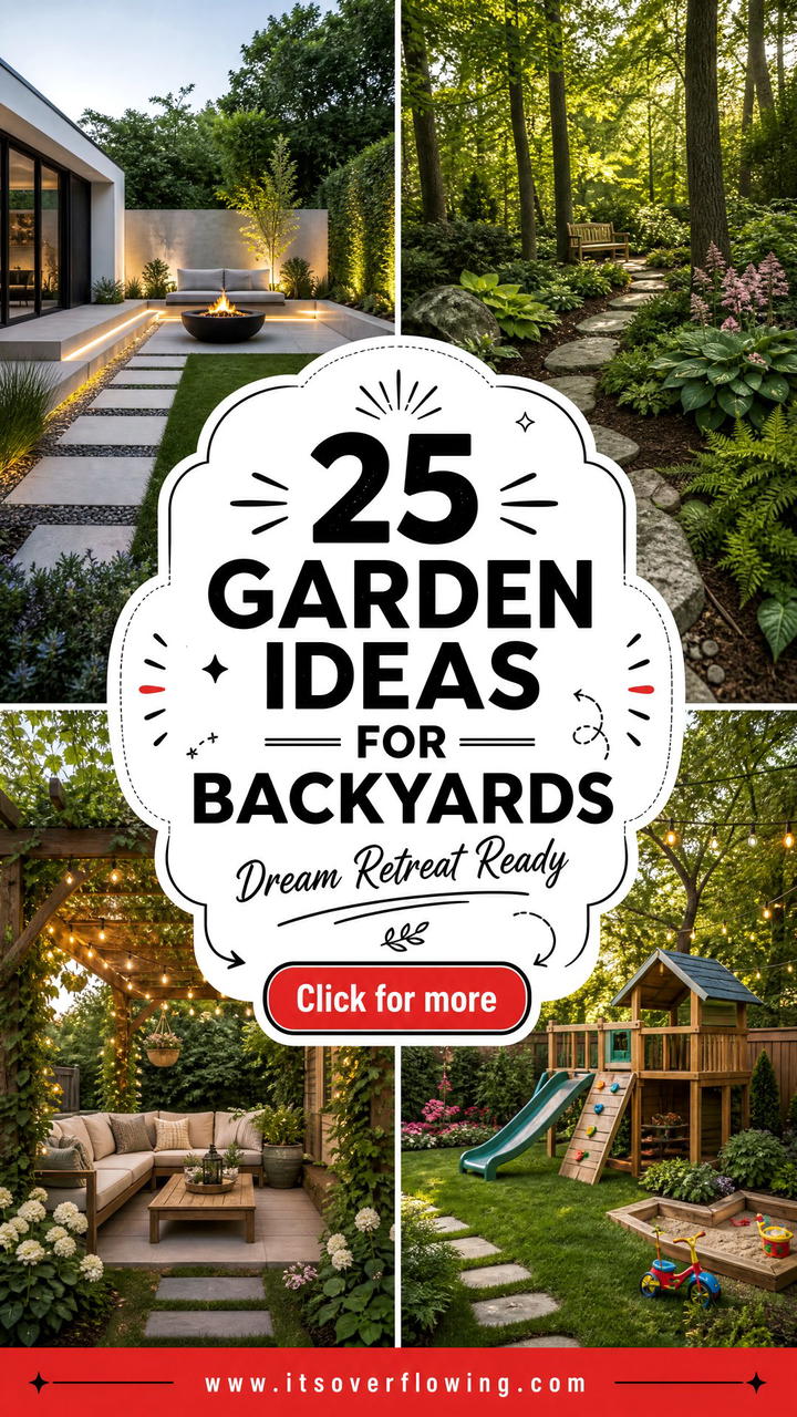 25 Garden Ideas for Backyards to Create Your Dream Retreat - 25 Garden Ideas for Backyards to Create Your Dream Retreat