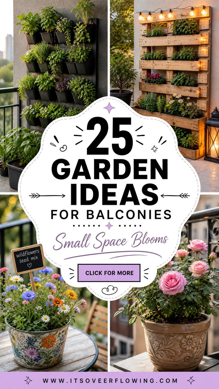 25 Garden Ideas for Balconies to Maximize Small Outdoor Spaces - 25 Garden Ideas for Balconies to Maximize Small Outdoor Spaces