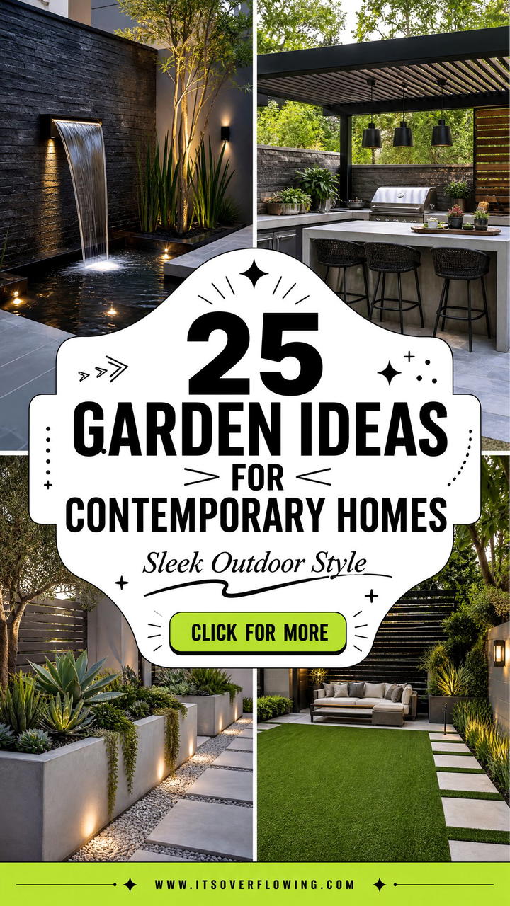 25 Garden Ideas for Contemporary Homes With Sleek Style - 25 Garden Ideas for Contemporary Homes With Sleek Style