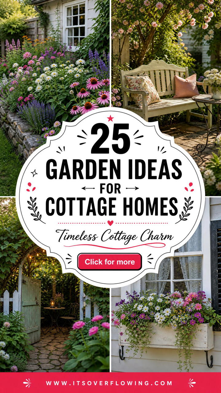 25 Garden Ideas for Cottage Homes Full of Timeless Charm - 25 Garden Ideas for Cottage Homes Full of Timeless Charm