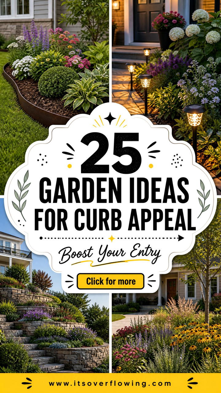 25 Garden Ideas for Curb Appeal to Transform Your Home - 25 Garden Ideas for Curb Appeal to Transform Your Home