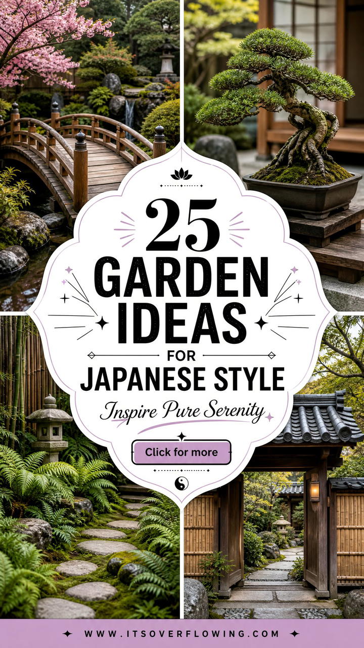 25 Garden Ideas for Japanese Style to Inspire Serenity - 25 Garden Ideas for Japanese Style to Inspire Serenity