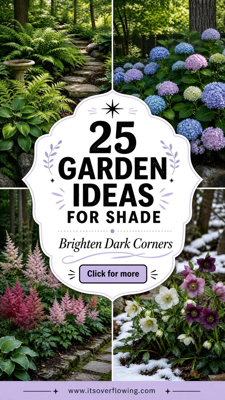 25 Garden Ideas for Shade to Brighten Dark Corners - 25 Garden Ideas for Shade to Brighten Dark Corners