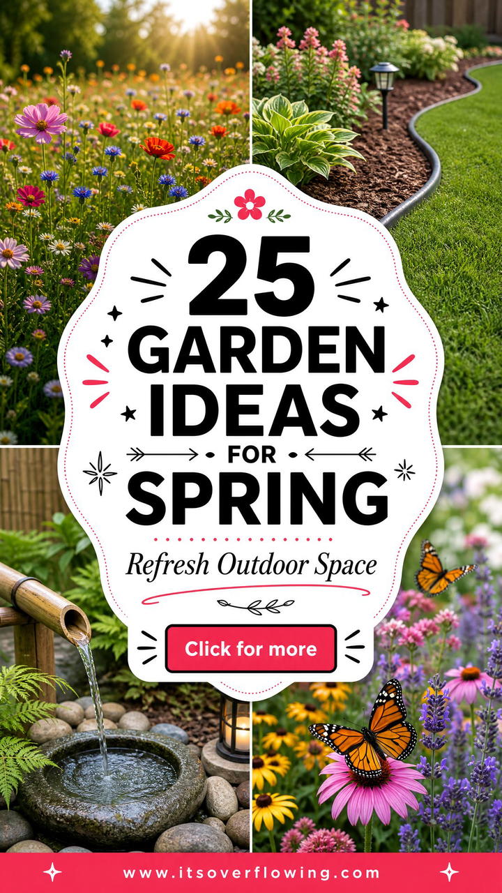 25 Garden Ideas for Spring to Refresh Your Outdoor Space - 25 Garden Ideas for Spring to Refresh Your Outdoor Space