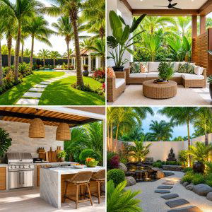 25 Garden Ideas for Tropical Style to Brighten Your Yard