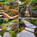 25 Garden Ideas for Uneven Ground to Transform Slopes