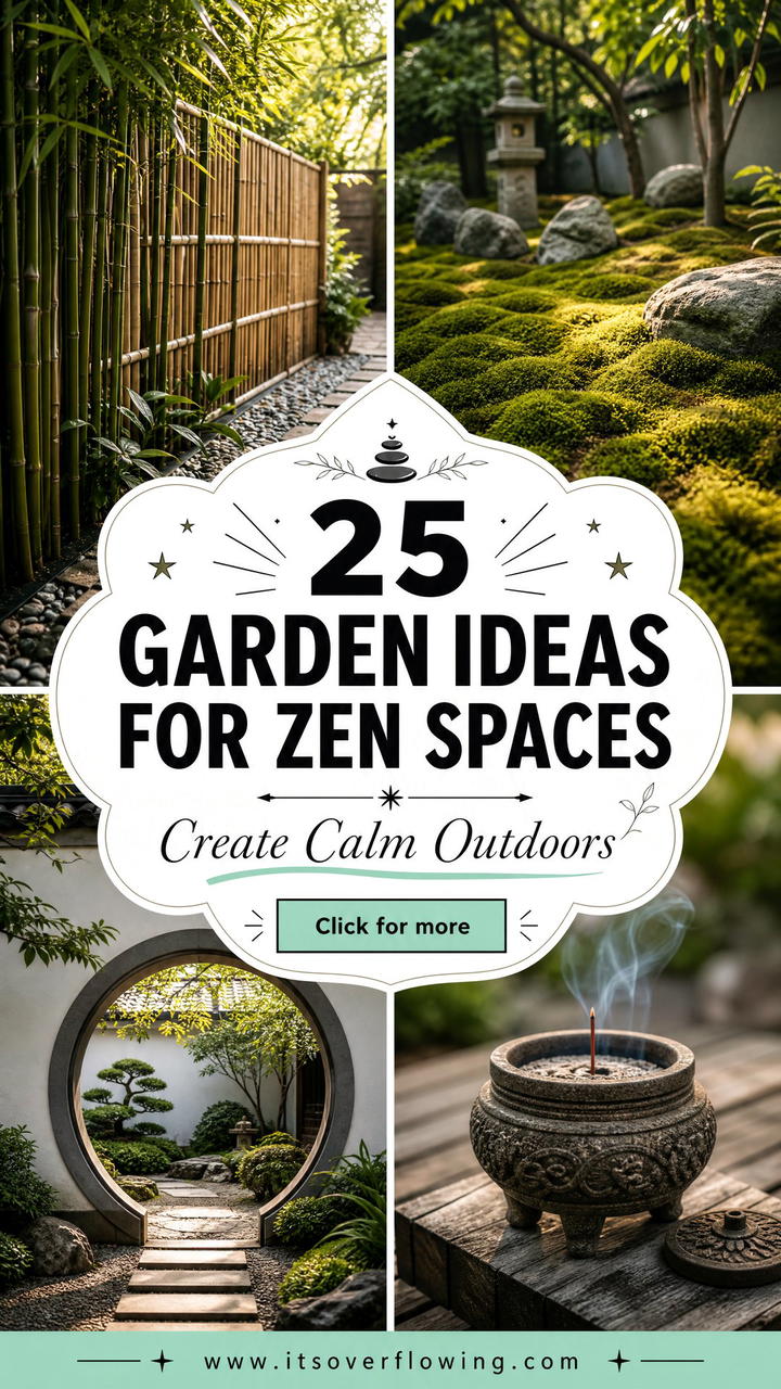 25 Garden Ideas for Zen Spaces to Create Calm Outdoors - 25 Garden Ideas for Zen Spaces to Create Calm Outdoors