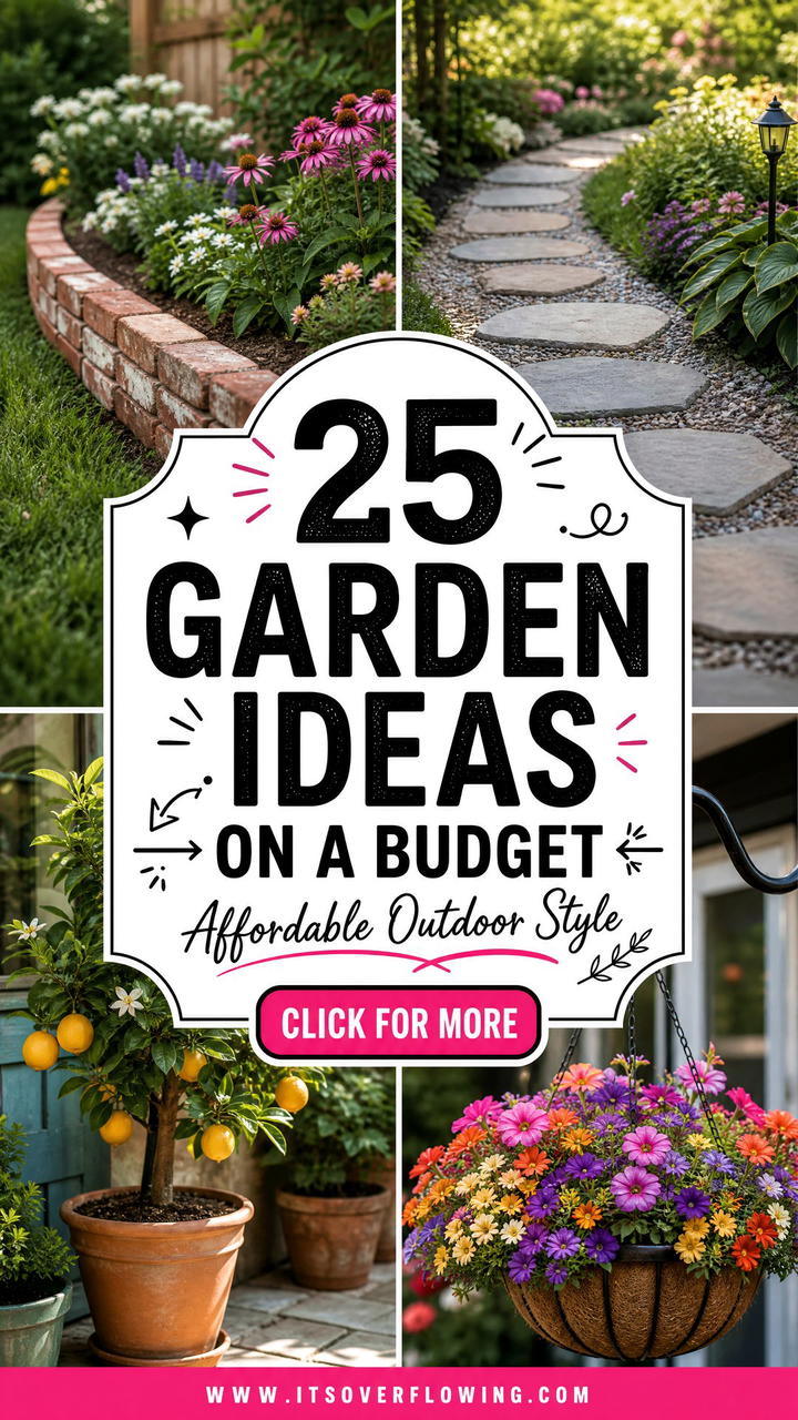 25 Garden Ideas on a Budget for Affordable Outdoor Style - 25 Garden Ideas on a Budget for Affordable Outdoor Style
