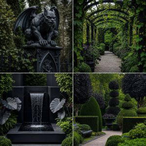25 Gothic Garden Ideas for a Dark and Mysterious Oasis